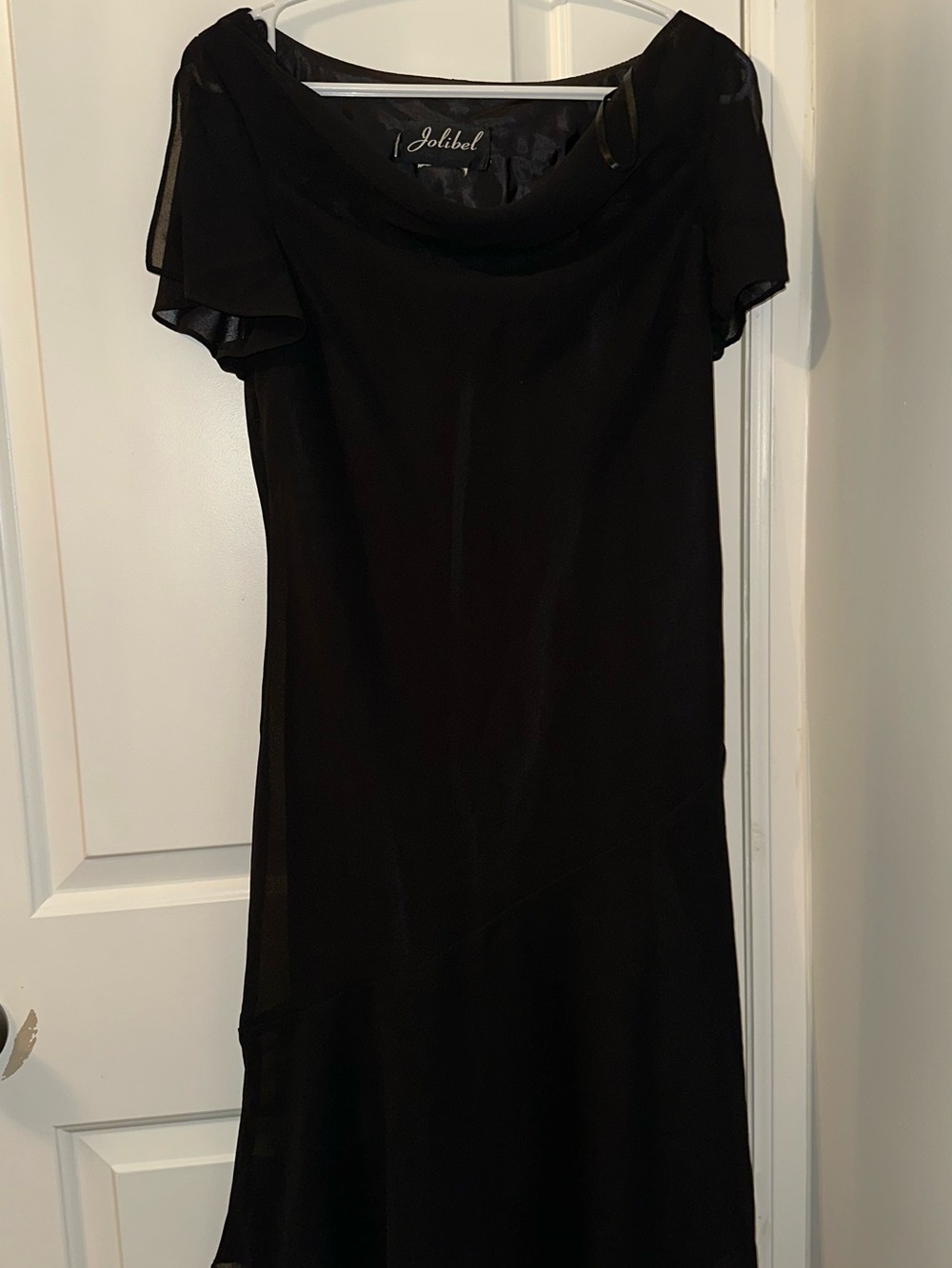 Vintage 90s Jolibel Black Cocktail Dress